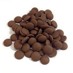 Шоколад молочный Callebaut в галлетах 33,6% 823 0,1 кг